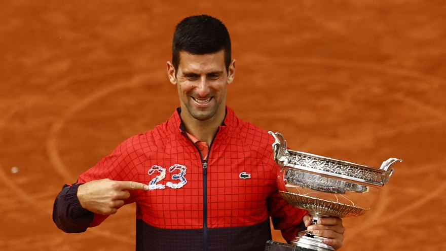 Vô địch Roland Garros 2023, Djokovic lập kỷ lục giành 23 danh hiệu Grand Slam