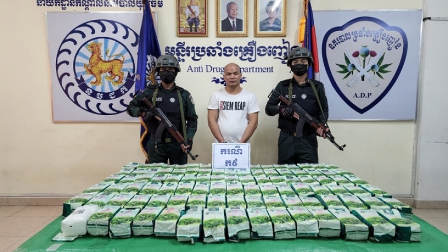 Các nhóm tội phạm đang lợi dụng Campuchia làm nơi điều chế ma túy để xuất khẩu