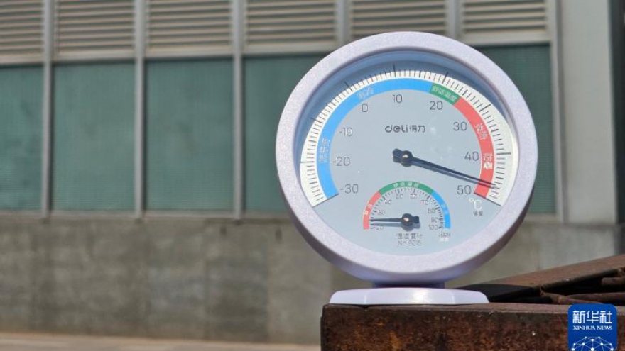 Bắc Kinh (Trung Quốc) ghi nhận nhiệt độ bề mặt mặt đất lên đến gần 72℃