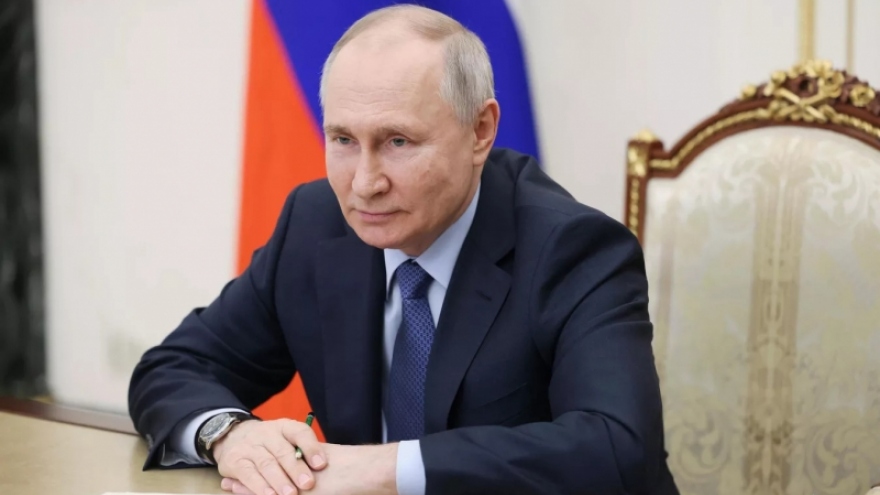 Tổng thống Nga Putin chúc mừng người dân nhân ngày Quốc khánh