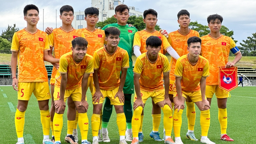 U17 Việt Nam đánh rơi chiến thắng tại Nhật Bản dù dẫn trước 3-0