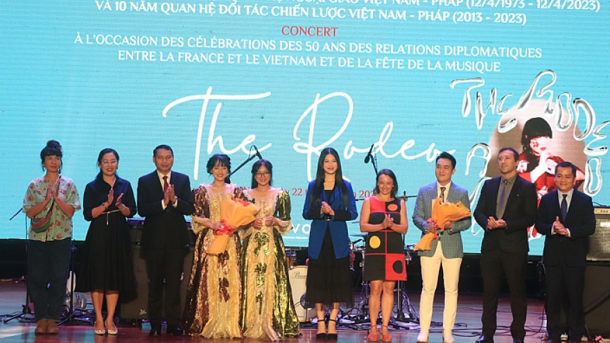 Đêm giao lưu âm nhạc Việt Nam - Pháp