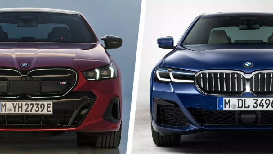 Sự khác biệt giữa BMW 5-Series 2024 với thế hệ trước