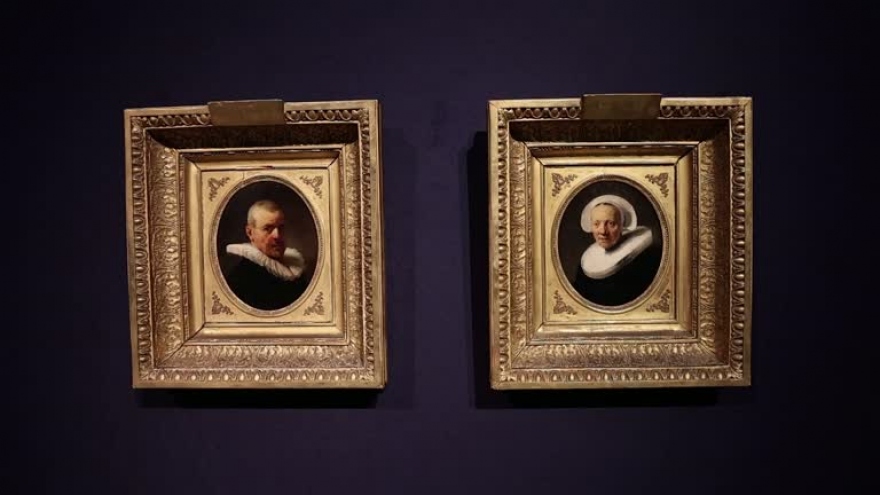Bán đấu giá cặp tranh chân dung "đặc biệt hiếm" của bậc thầy hội họa Hà Lan Rembrandt