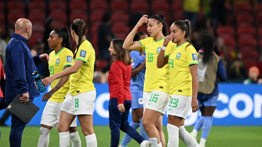 Bảng xếp hạng World Cup 2023 mới nhất: ĐT nữ Brazil có nguy cơ bị loại