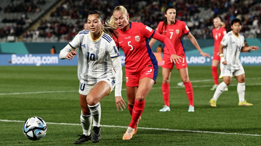 Thua 0-6 trước ĐT nữ Na Uy, ĐT nữ Philippines dừng bước ở World Cup nữ 2023
