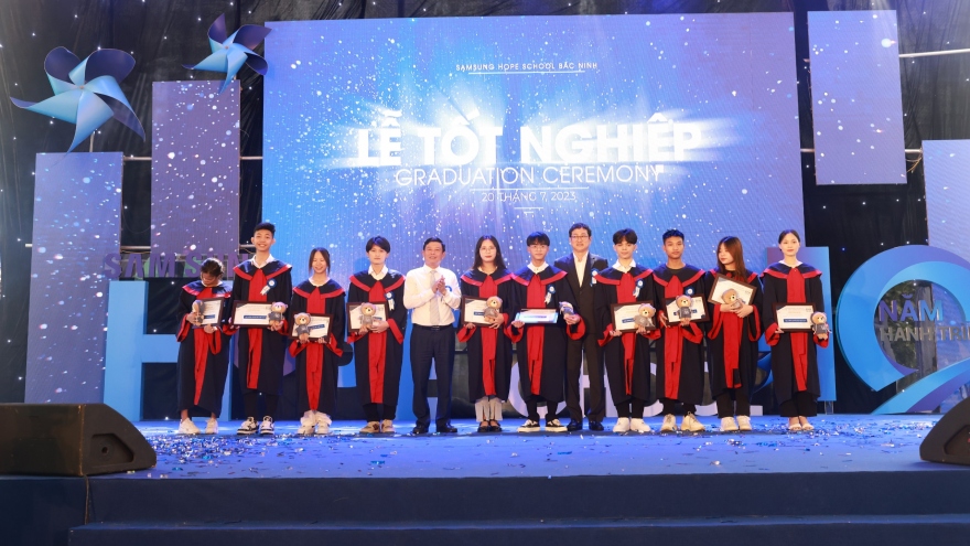 Lễ kỷ niệm 10 năm thành lập Ngôi trường hy vọng Samsung Bắc Ninh