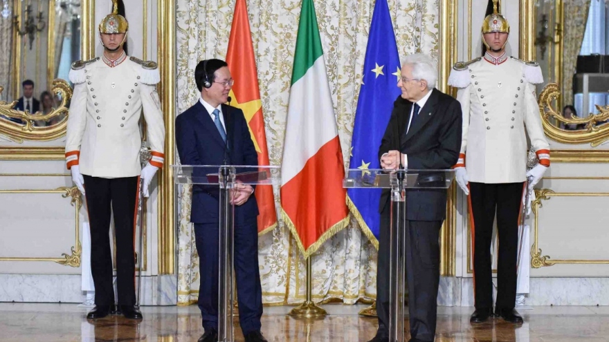 Tuyên bố chung tăng cường quan hệ đối tác chiến lược Việt Nam - Italy