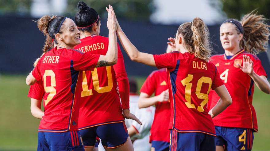 Truyền thông Tây Ban Nha phấn khởi khi đội nhà thắng đậm ĐT nữ Việt Nam