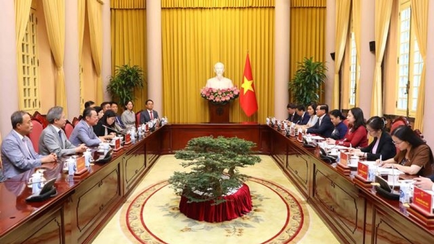 Phó Chủ tịch nước Võ Thị Ánh Xuân tiếp Hội những người Hàn Quốc yêu Việt Nam