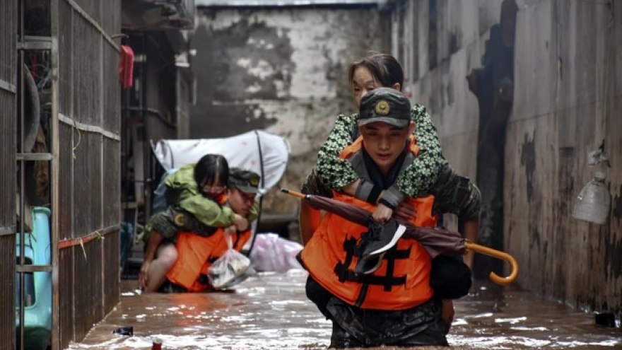 Trung Quốc: Số người thiệt mạng vì mưa lũ ở Trùng Khánh tăng lên 17 người