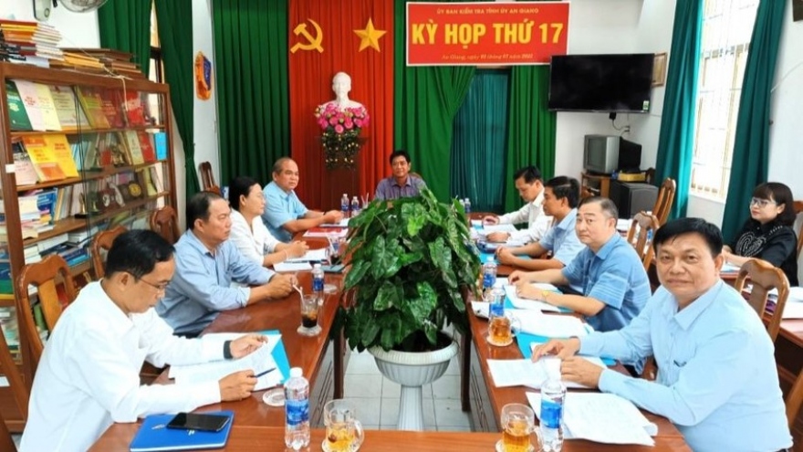 Kỷ luật một số đảng viên thuộc Cục Thi hành án dân sự tỉnh An Giang