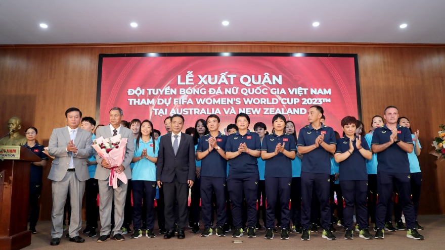 ĐT nữ Việt Nam xuất quân dự VCK World Cup nữ 2023