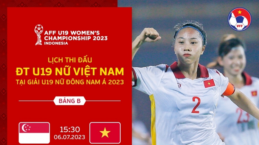 Lịch thi đấu U19 nữ Việt Nam tại U19 nữ Đông Nam Á 2023: Mơ về chức vô địch