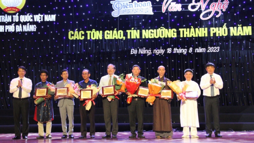 Liên hoan văn nghệ các tôn giáo, tín ngưỡng thành phố Đà Nẵng 2023