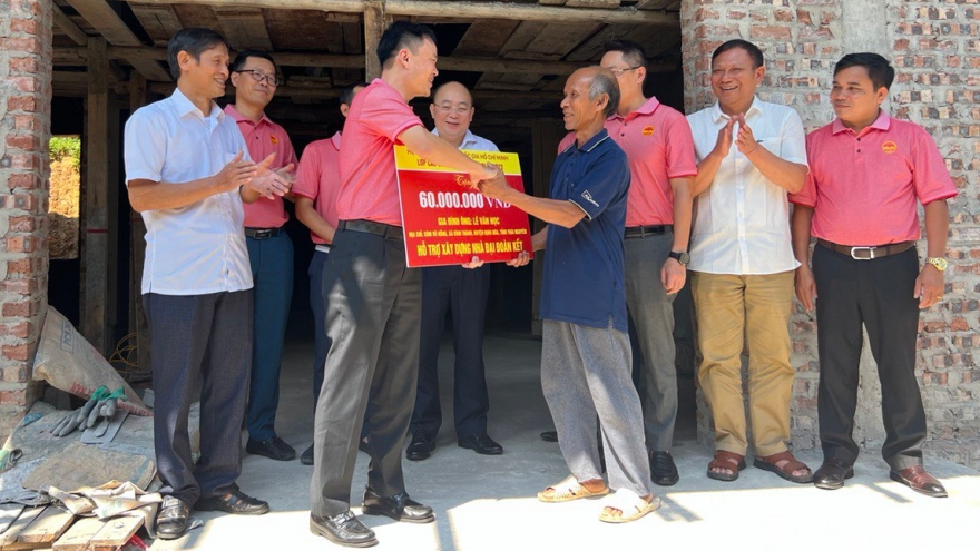 Hỗ trợ xây nhà “Đại đoàn kết” cho hộ chính sách tại Thái Nguyên