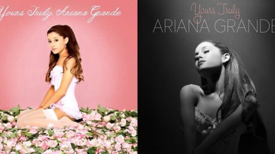 Ariana Grande buộc thay ảnh bìa kỷ niệm 10 năm album đầu tay do bị "bắt nạt"