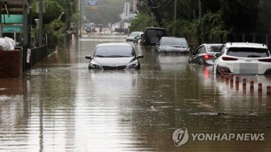 Bão Khanun gây thiệt hại trên khắp Bán đảo Triều Tiên