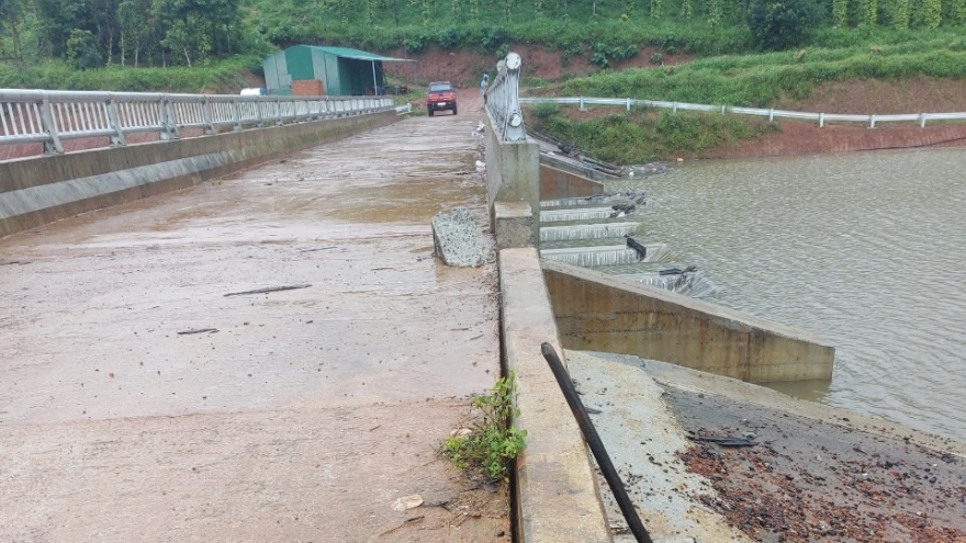 Nguy cơ vỡ hồ thuỷ lợi tại Đắk Nông, di dời khẩn cấp 34 hộ dân