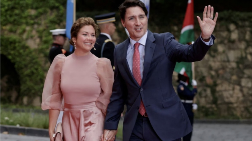 Vợ chồng Thủ tướng Justin Trudeau ly thân sau 18 năm chung sống