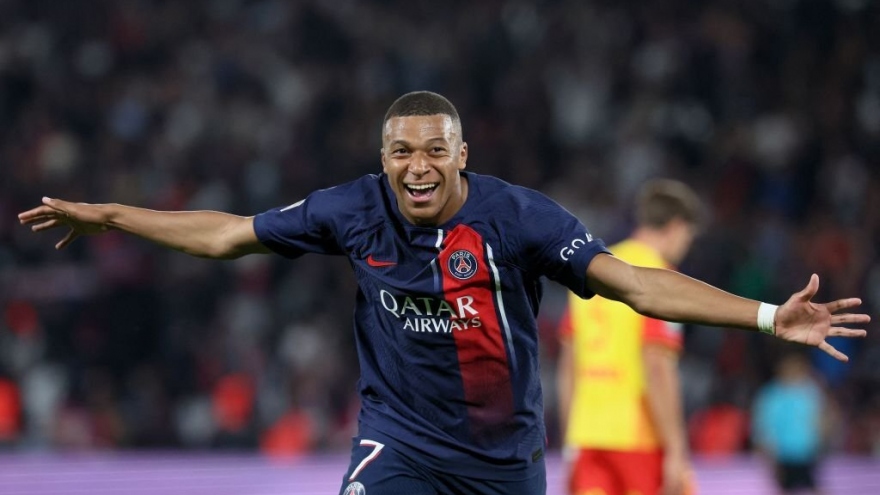 Kết quả bóng đá 27/8: Mbappe ghi cú đúp, PSG thắng trận đầu tiên ở Ligue 1