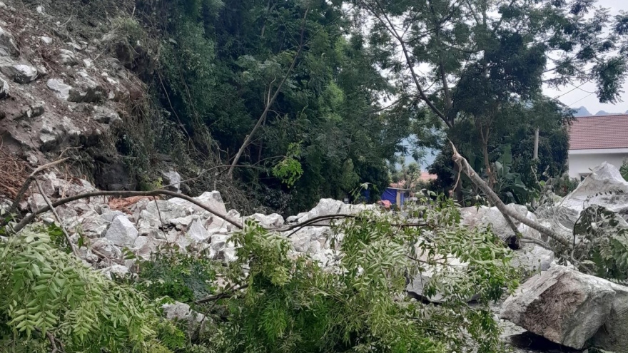 Bắc Kạn thông xe tuyến đường tỉnh 254 sau sự cố lở núi