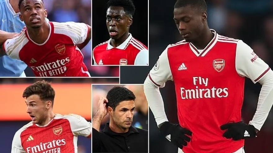 Thay máu triệt để, Arsenal thanh lý 9 cầu thủ trong tuần cuối TTCN hè 2023