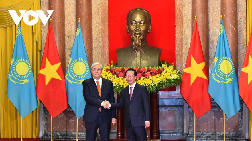 Hội đàm cấp cao Việt Nam - Kazakhstan, hai bên phấn đấu đạt kim ngạch 1,5 tỷ USD