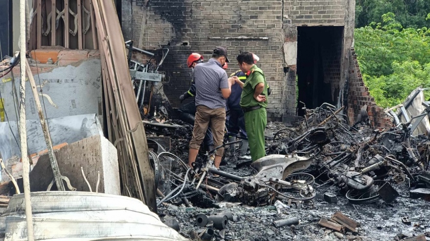 Nạn nhân cuối cùng trong vụ cháy nhà ở Bình Thuận đã tử vong