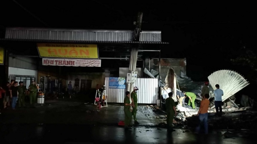 Khắc phục hậu quả, điều tra nguyên nhân vụ cháy nghiêm trọng tại Bình Thuận