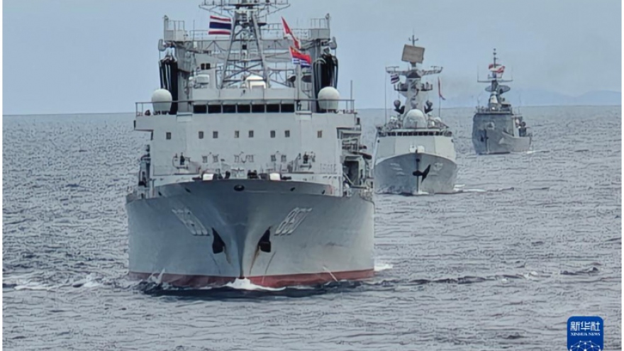 Trung Quốc và Thái Lan kết thúc tập trận hải quân chung