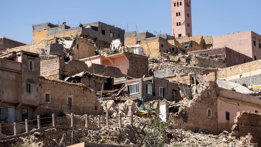 Động đất Morocco: Nhiều khu vực hẻo lánh cứu hộ chưa thể tiếp cận