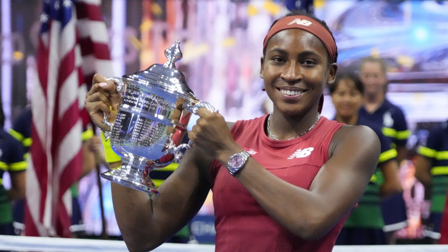 "Tiểu Serena'' vô địch đơn nữ giải quần vợt US Open 2023