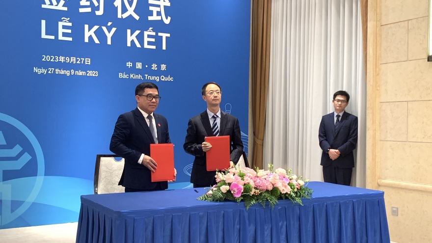 Hà Nội và Bắc Kinh ký ghi nhớ hợp tác trên 6 lĩnh vực