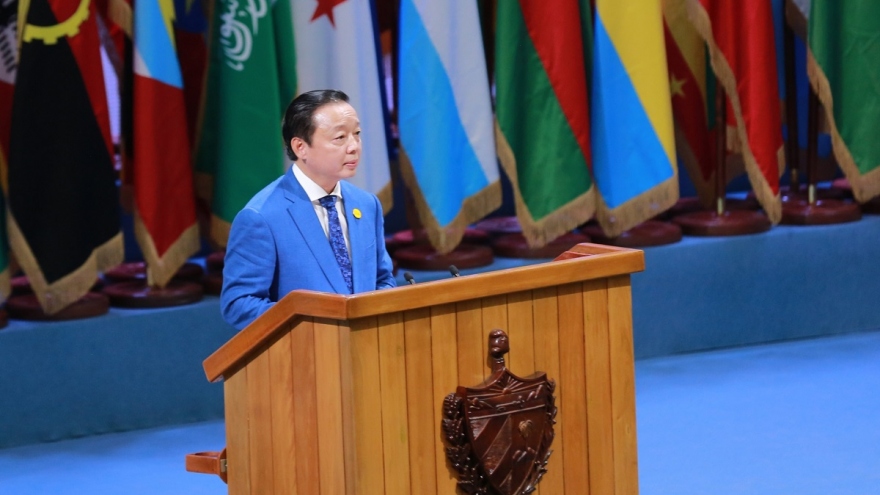 Phó Thủ tướng Trần Hồng Hà dự hội nghị thượng đỉnh G77 và Trung Quốc