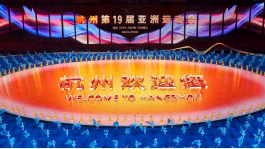 Khai mạc Đại hội Thể thao châu Á lần thứ 19 tại Trung Quốc