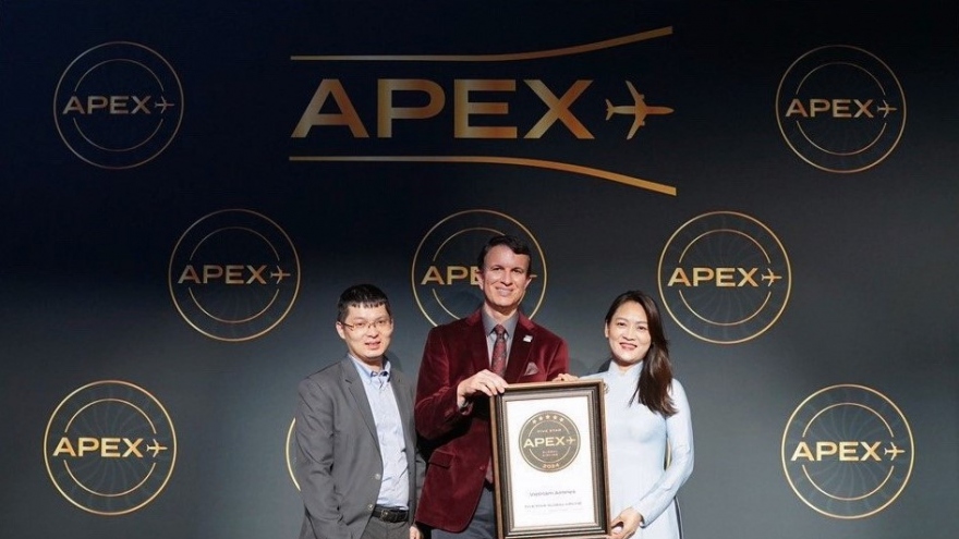 Vietnam Airlines nhận giải thưởng Hãng hàng không quốc tế 5 sao
