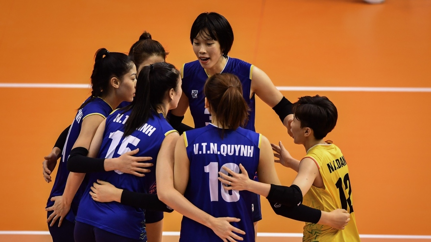 Bóng chuyền nữ Việt Nam tranh vé dự giải thế giới với Nhật Bản