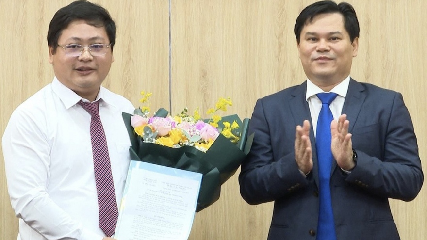 Ông Võ Minh Vương giữ chức Phó Giám đốc Sở TN-MT Quảng Ngãi