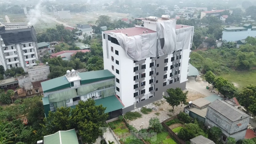 Thủ phủ chung cư mini sai phép ngoại thành Hà Nội bất ngờ "trùm mền"