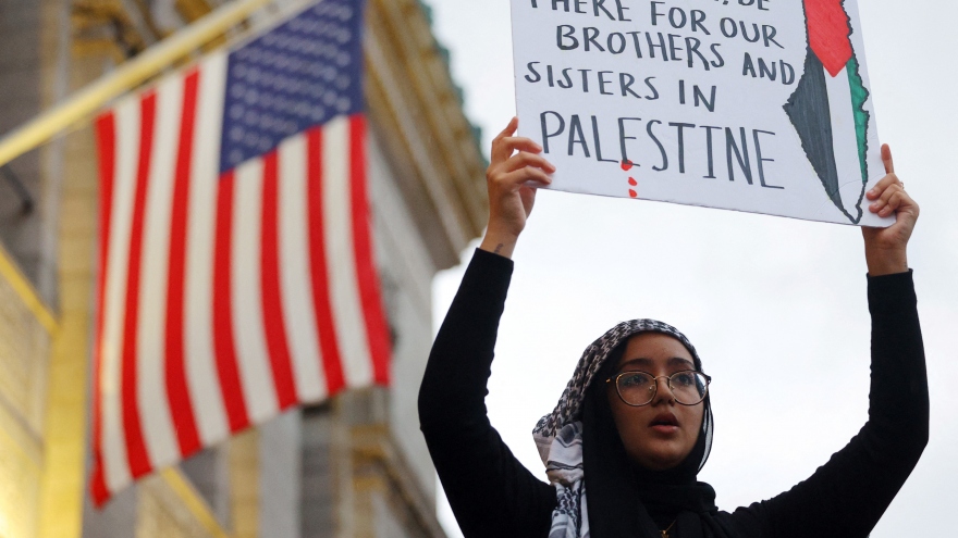 Biểu tình ủng hộ Palestine diễn ra khắp nơi trên thế giới