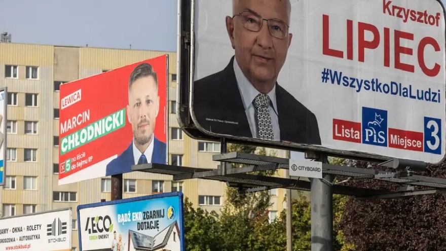 Bầu cử Ba Lan: Phiếu bầu cho đảng nhỏ có thể quyết định chính sách ngoại giao