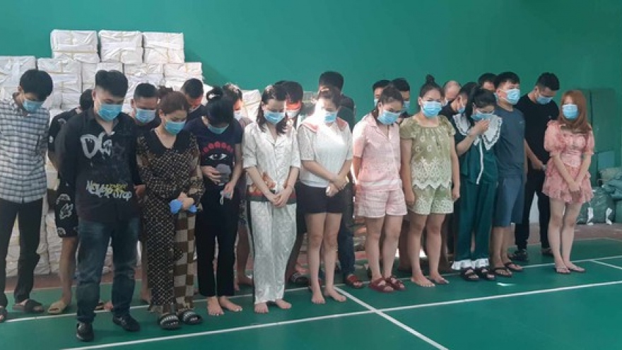 Bắc Ninh bắt giữ hàng chục đối tượng mua bán, tổ chức sử dụng ma túy