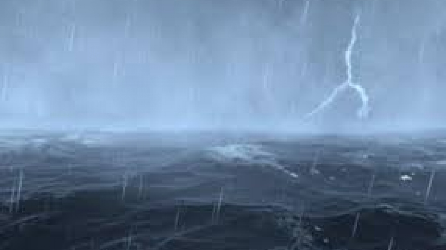 Ảnh hưởng của bão Koinu, vùng biển có gió mạnh và sóng lớn