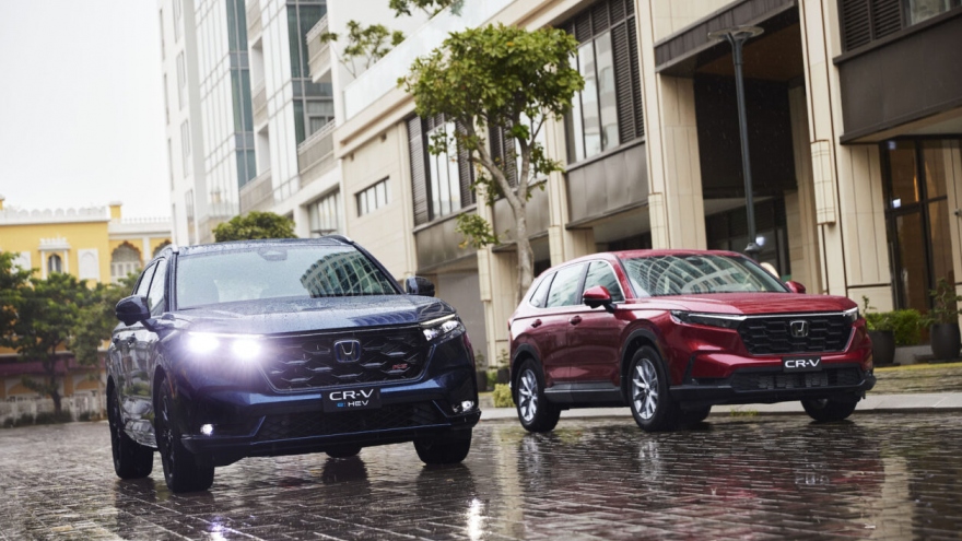 Honda CR-V thế hệ mới ra mắt Việt Nam, giá từ 1,109 tỷ đồng