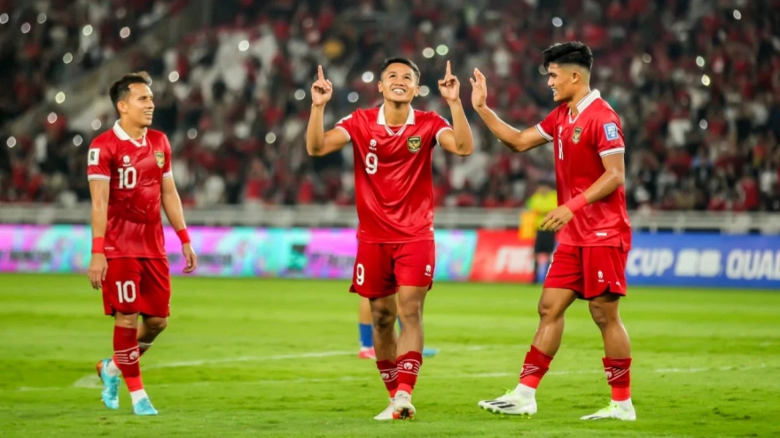 ĐT Indonesia chính thức làm đối thủ của ĐT Việt Nam ở vòng loại World Cup 2026