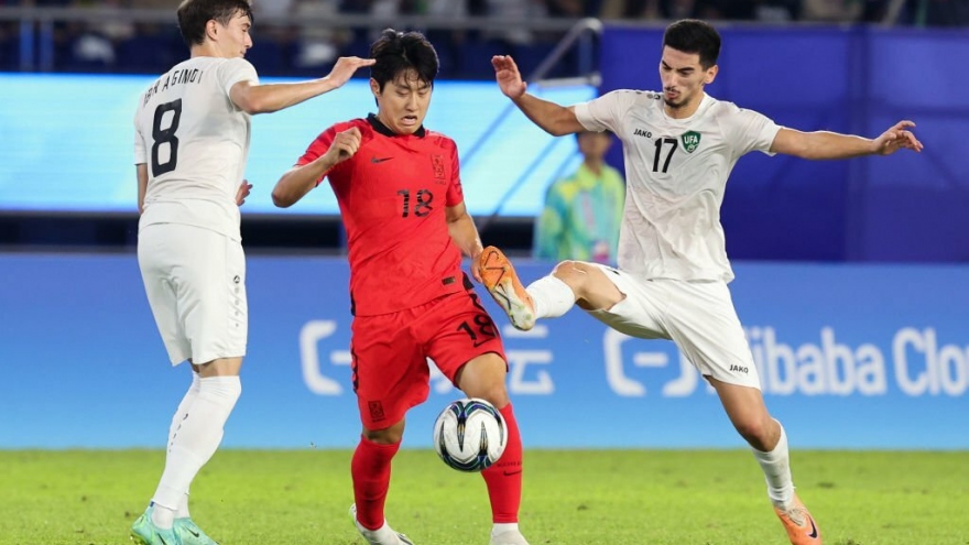 Kết quả bóng đá nam ASIAD 19: Hàn Quốc gặp Nhật Bản ở chung kết