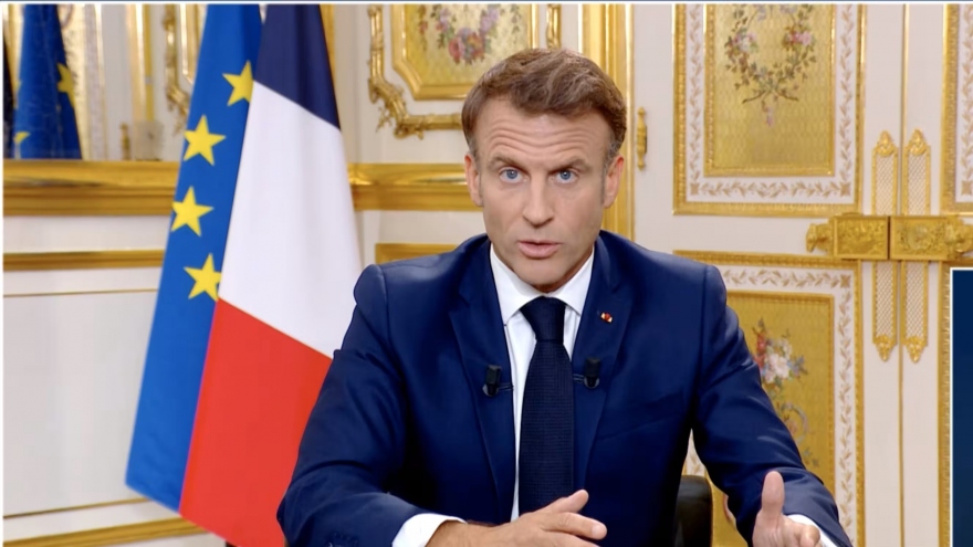 Tổng thống Pháp Macron lên tiếng sau phát biểu về khả năng gửi quân đến Ukraine