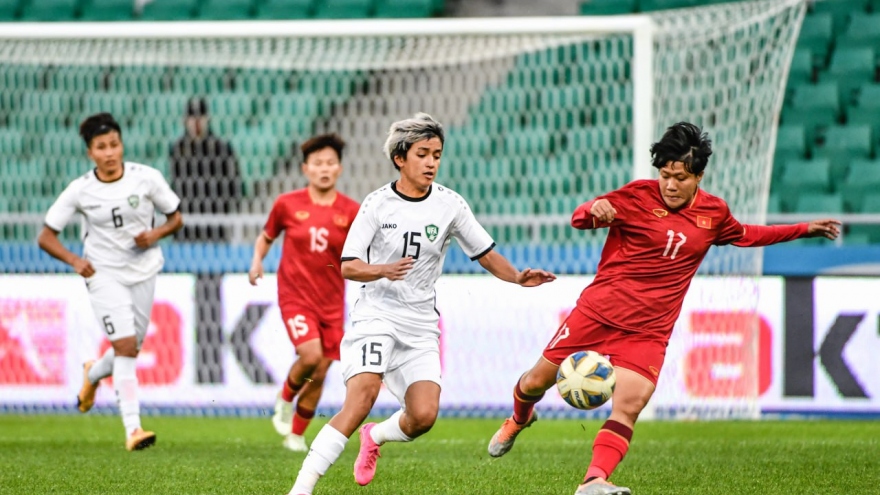 ĐT nữ Việt Nam để thua Uzbekistan trong ngày mở màn vòng loại Olympic Paris