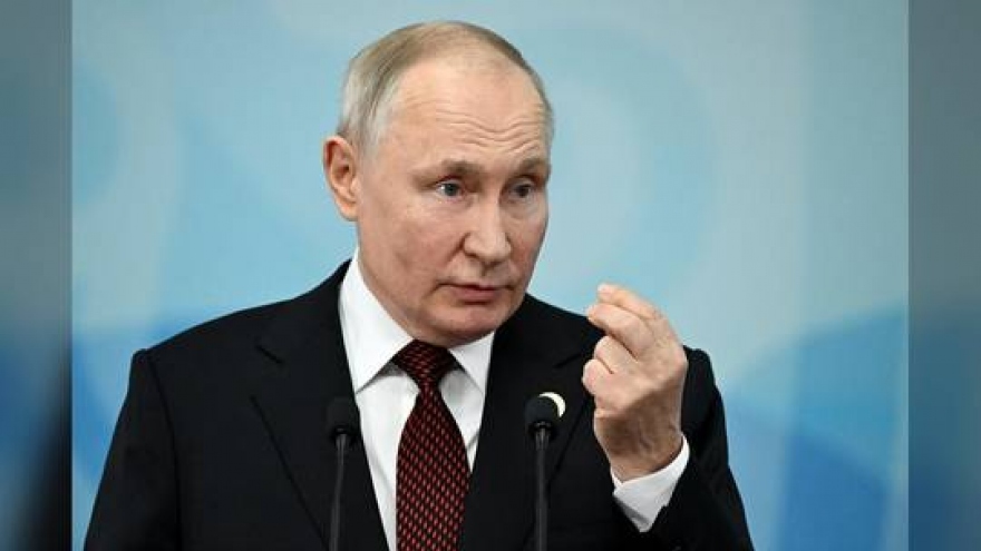 Tổng thống Nga Putin nói Ukraine phản công thất bại